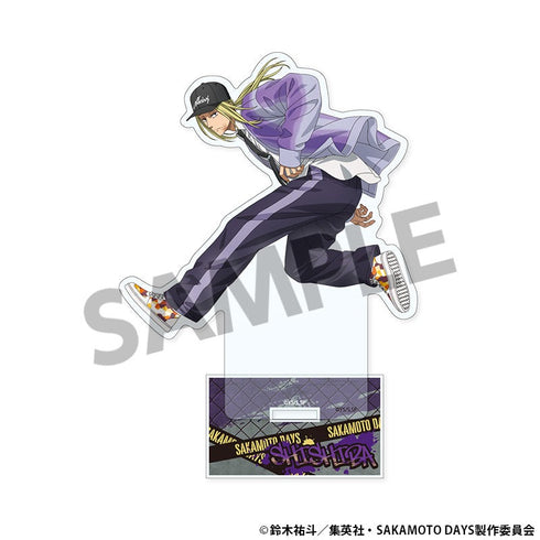 『SAKAMOTO DAYS』描き下ろしアクリルスタンド 神々廻 パルクール ver.